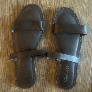 MADEWELL  slide strap sandal size 6